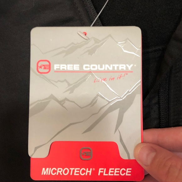 NWT Womans Free Country Microtech Fleece - Picture 3 of 5